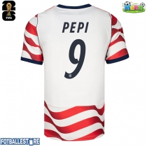 USA Ricardo Pepi #9 Hjemmedrakt VM 2026 Kortermet